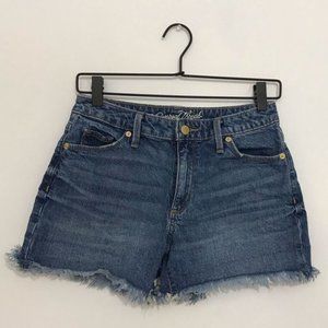 Universal?Thread High?Rise Shortie frayed Denim Jean Shorts